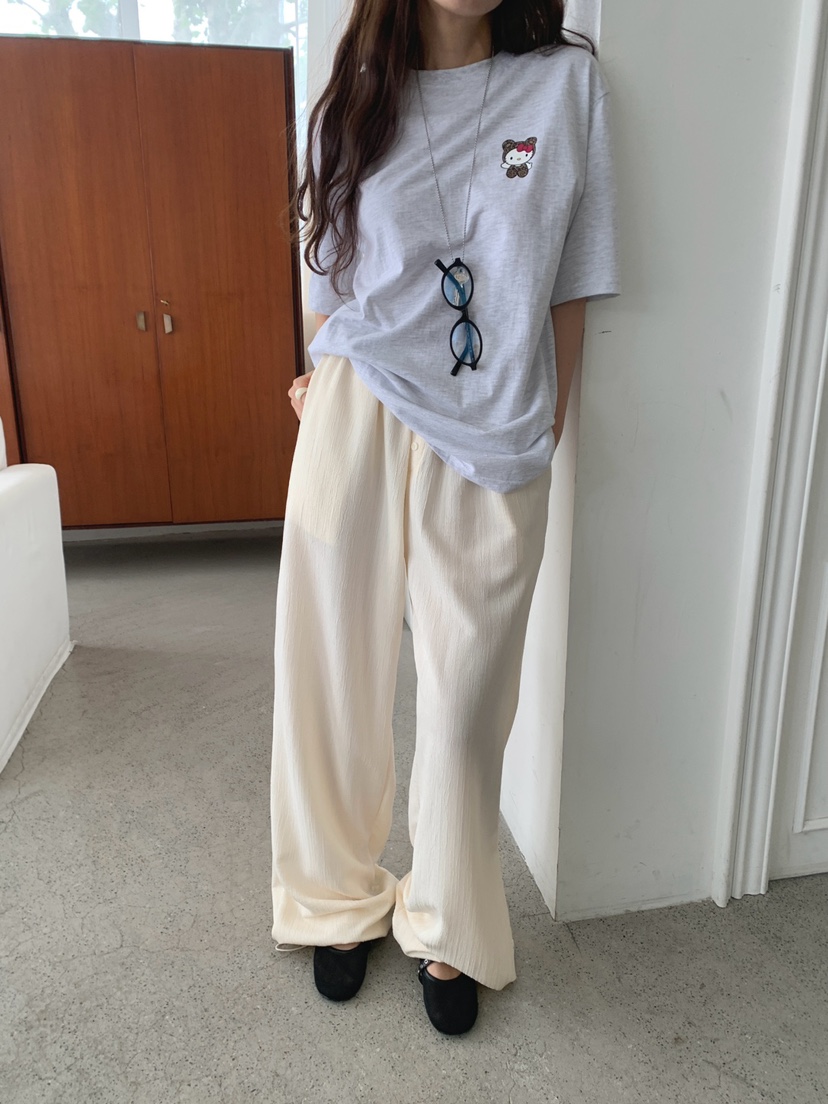 JKICHI韓國東大門代購女士新款人氣推薦休閑26春夏休閑褲JKICHI休閑褲