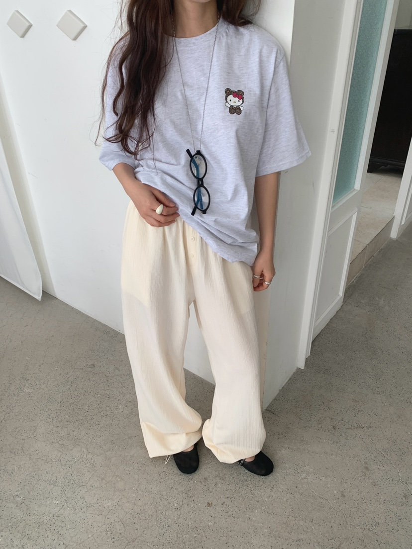 JKICHI韓國東大門代購女士新款人氣推薦休閑26春夏休閑褲JKICHI休閑褲