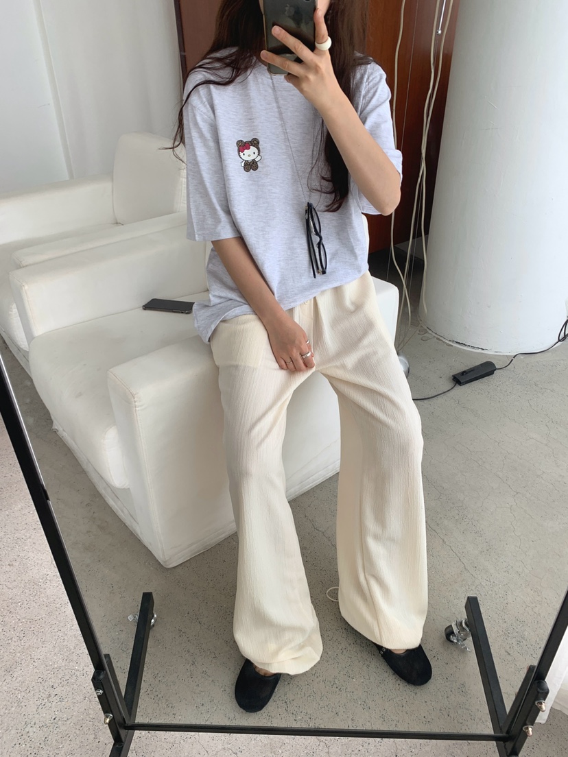 JKICHI韓國東大門代購女士新款人氣推薦休閑26春夏休閑褲JKICHI休閑褲