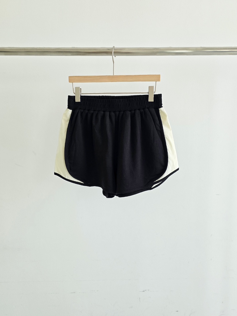 J SHOP韓國直郵女裝新品26春夏休閑人氣推薦熱賣短褲撞色J_SHOP短褲