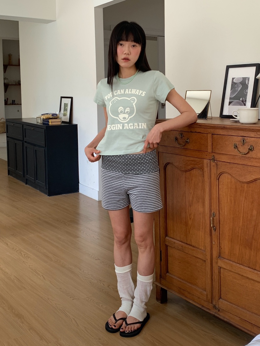 MORE THAN-P韓國東大門代購女裝新款26夏季時尚職業T恤MORE THANT恤