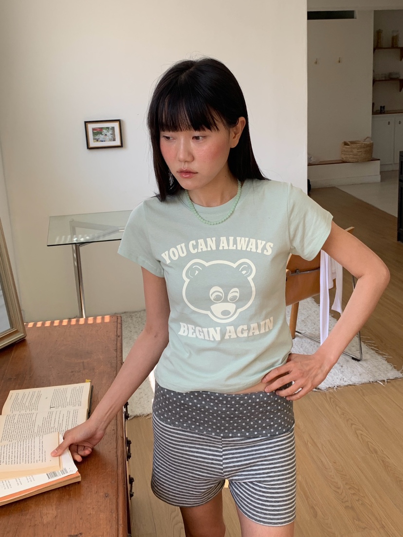 MORE THAN-P韓國東大門代購女裝新款26夏季時尚職業T恤MORE THANT恤