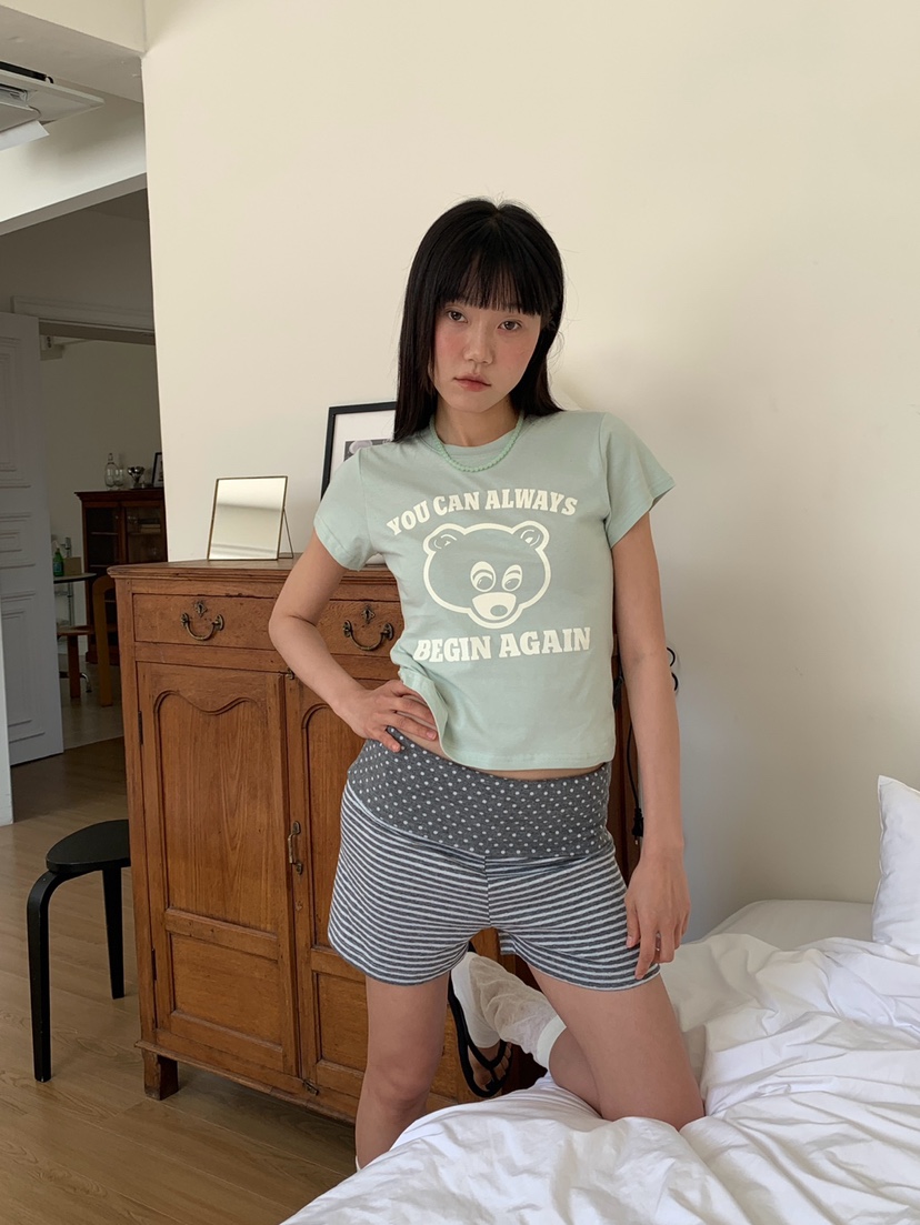 MORE THAN-P韓國東大門代購女裝新款26夏季時尚職業T恤MORE THANT恤