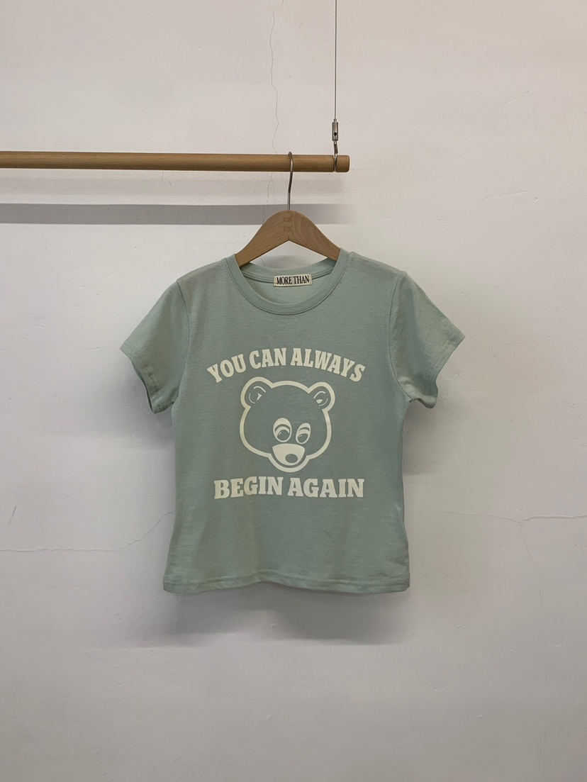 MORE THAN-P韓國東大門代購女裝新款26夏季時尚職業T恤MORE THANT恤圖色2