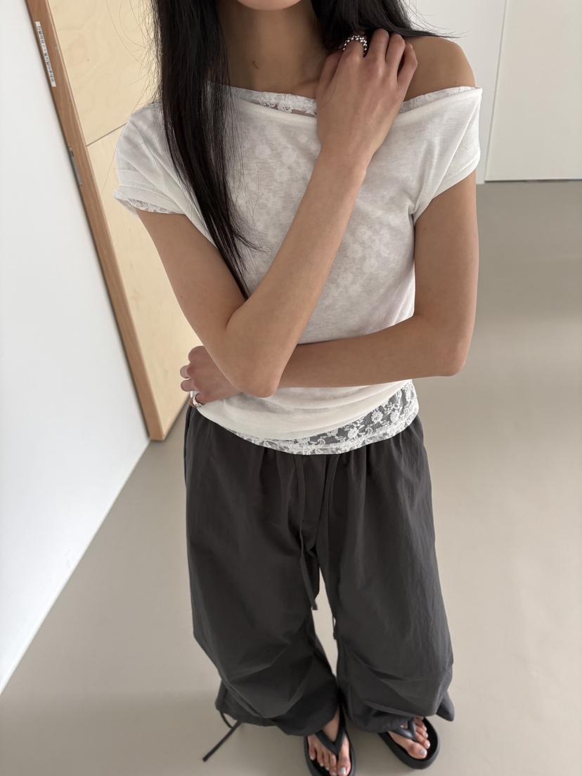 VIVE東大門實拍韓國女士新款26春夏26夏季職業休閑時尚T恤VIVET恤