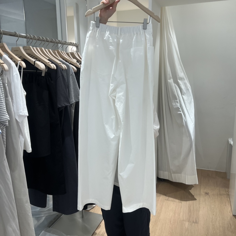 MONIQUE韓國東大門代購女士新品時尚休閑職業26春夏休閑褲抽繩MONIQUE休閑褲