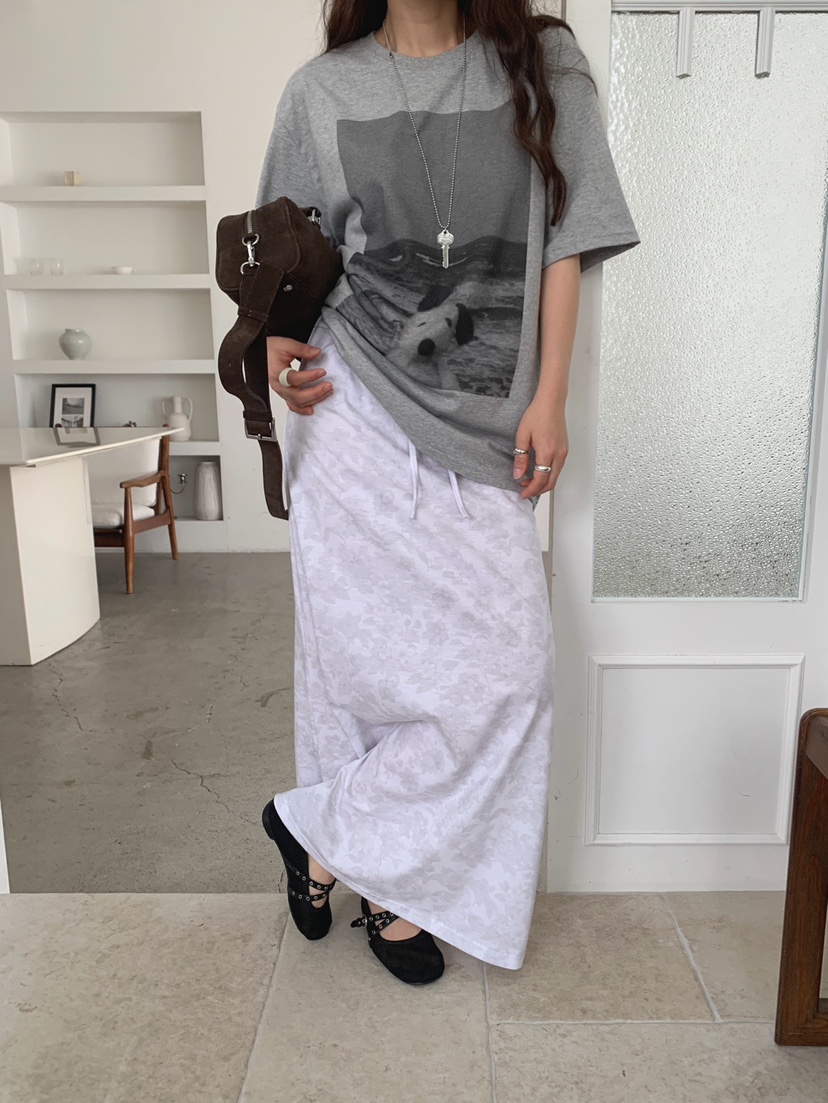 JKICHI韓國直郵實拍女士新款時尚人氣26春夏26夏季推薦長裙SJKICHI長裙