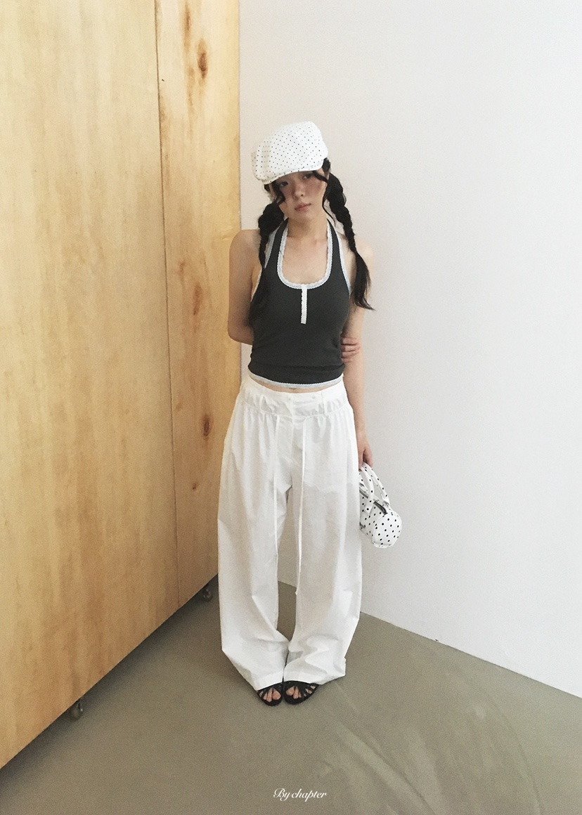 BY CHAPTER韓國代購女士新款時尚職業休閑推薦26春夏吊帶背心BY Chapter吊帶/背心