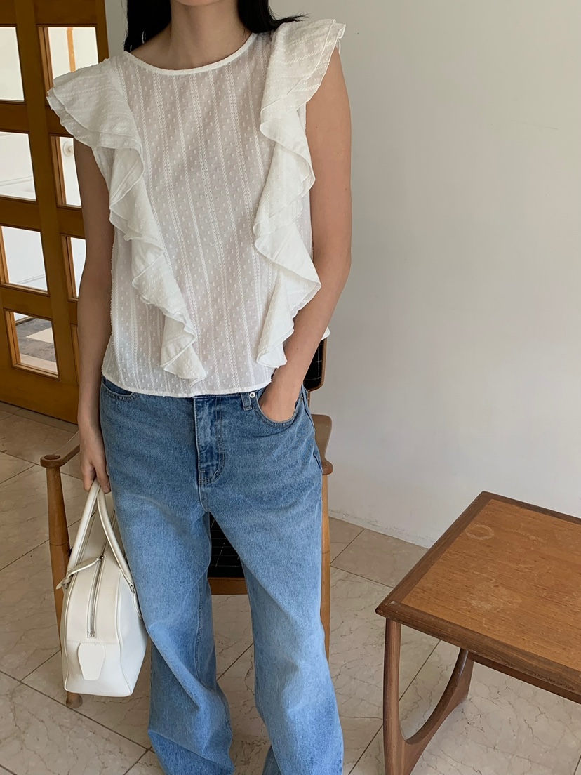 LOVE MY SANTA韓國直郵實拍女裝新款時尚26夏季襯衫蕾絲衫LSanta/LOVE MY SANTA襯衫/蕾絲衫圖色2