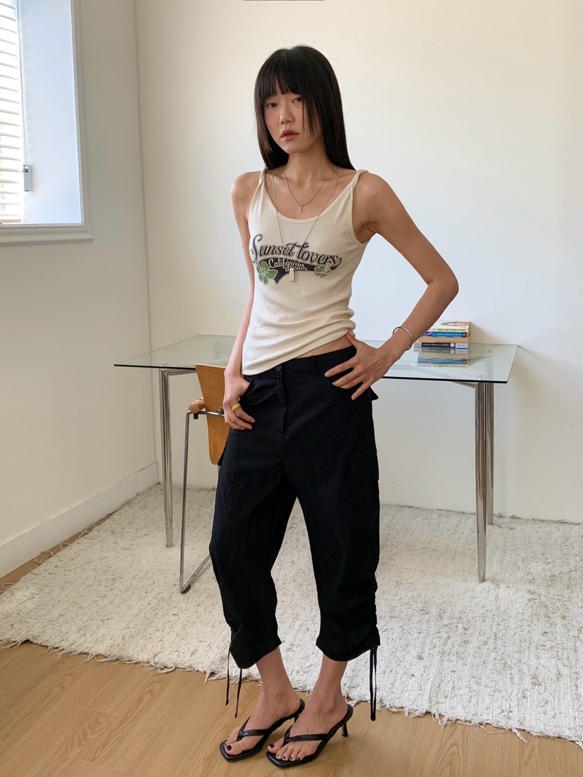 MORE THAN-P韓國直郵女裝新品26春夏26夏季推薦吊帶背心MORE THAN吊帶/背心