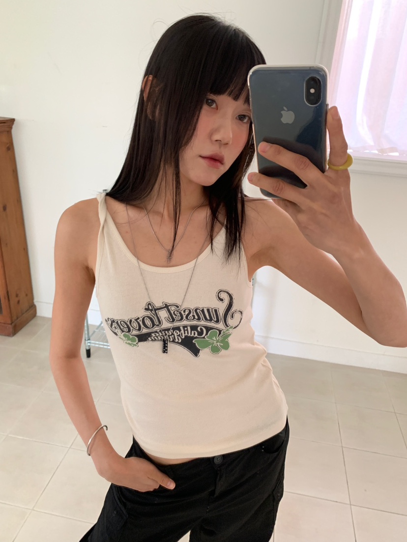 MORE THAN-P韓國直郵女裝新品26春夏26夏季推薦吊帶背心MORE THAN吊帶/背心