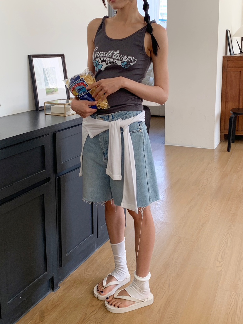 MORE THAN-P韓國直郵女裝新品26春夏26夏季推薦吊帶背心MORE THAN吊帶/背心