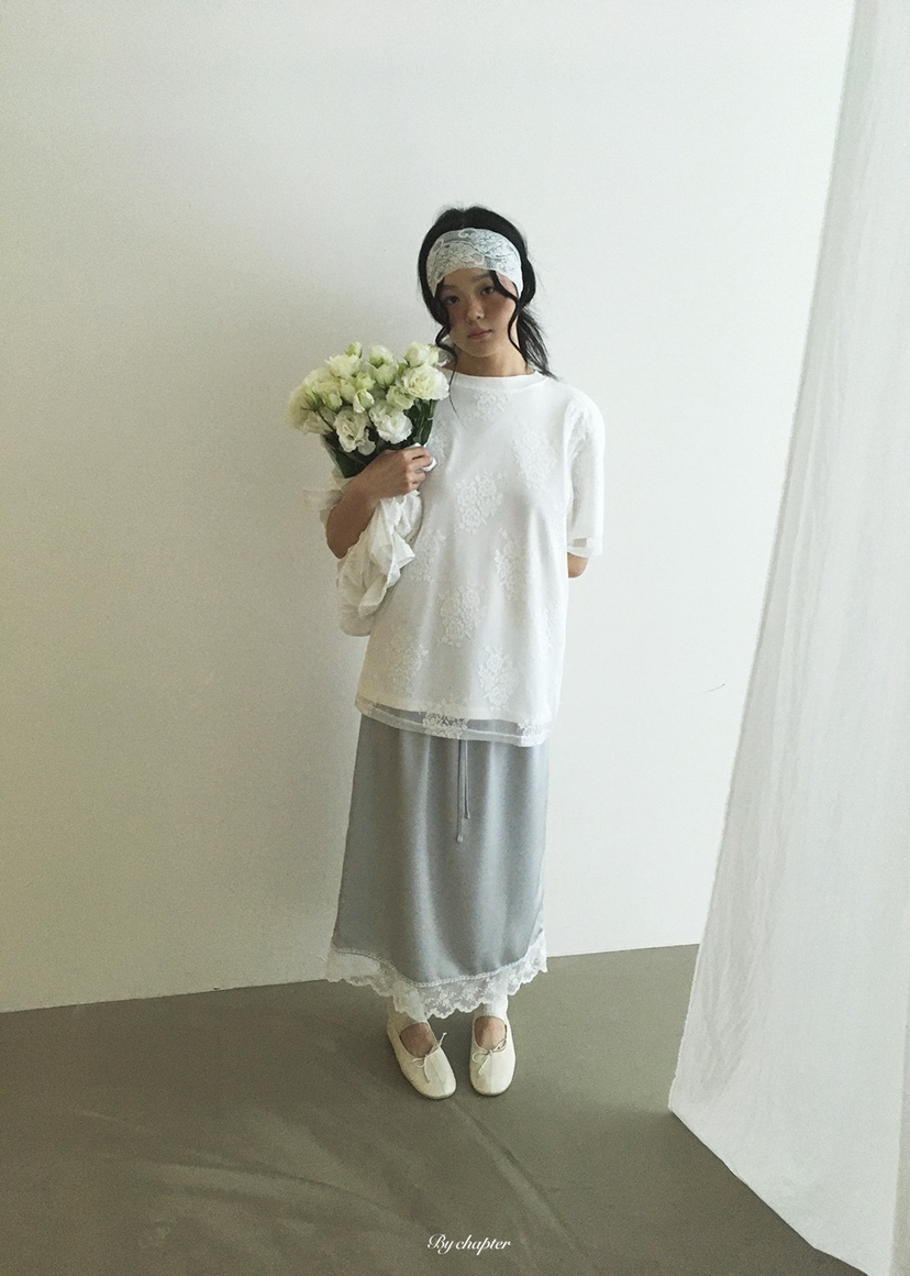 BY CHAPTER韓國直郵實拍女士新款26夏季人氣職業時尚T恤BY ChapterT恤