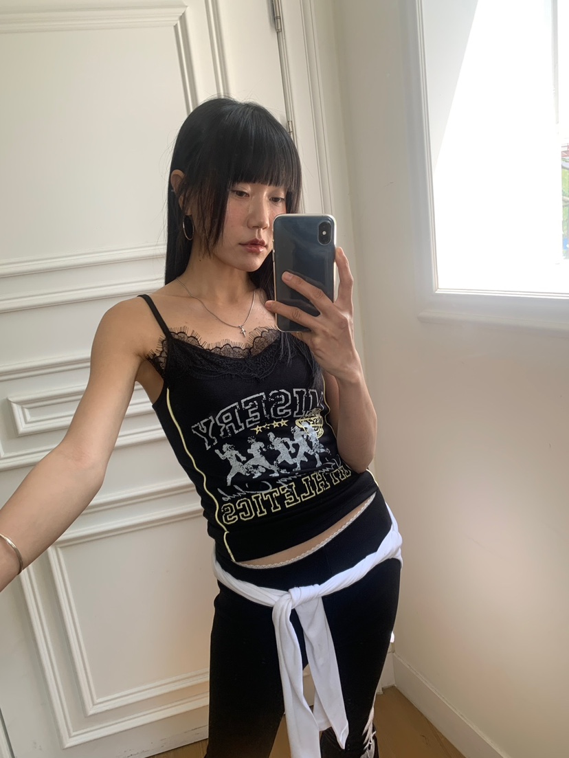 MORE THAN-P韓國直郵實拍女裝新品26夏季人氣熱賣吊帶背心MORE THAN吊帶/背心