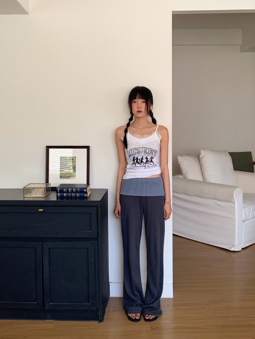 MORE THAN-P韓國直郵實拍女裝新品26夏季人氣熱賣吊帶背心MORE THAN吊帶/背心