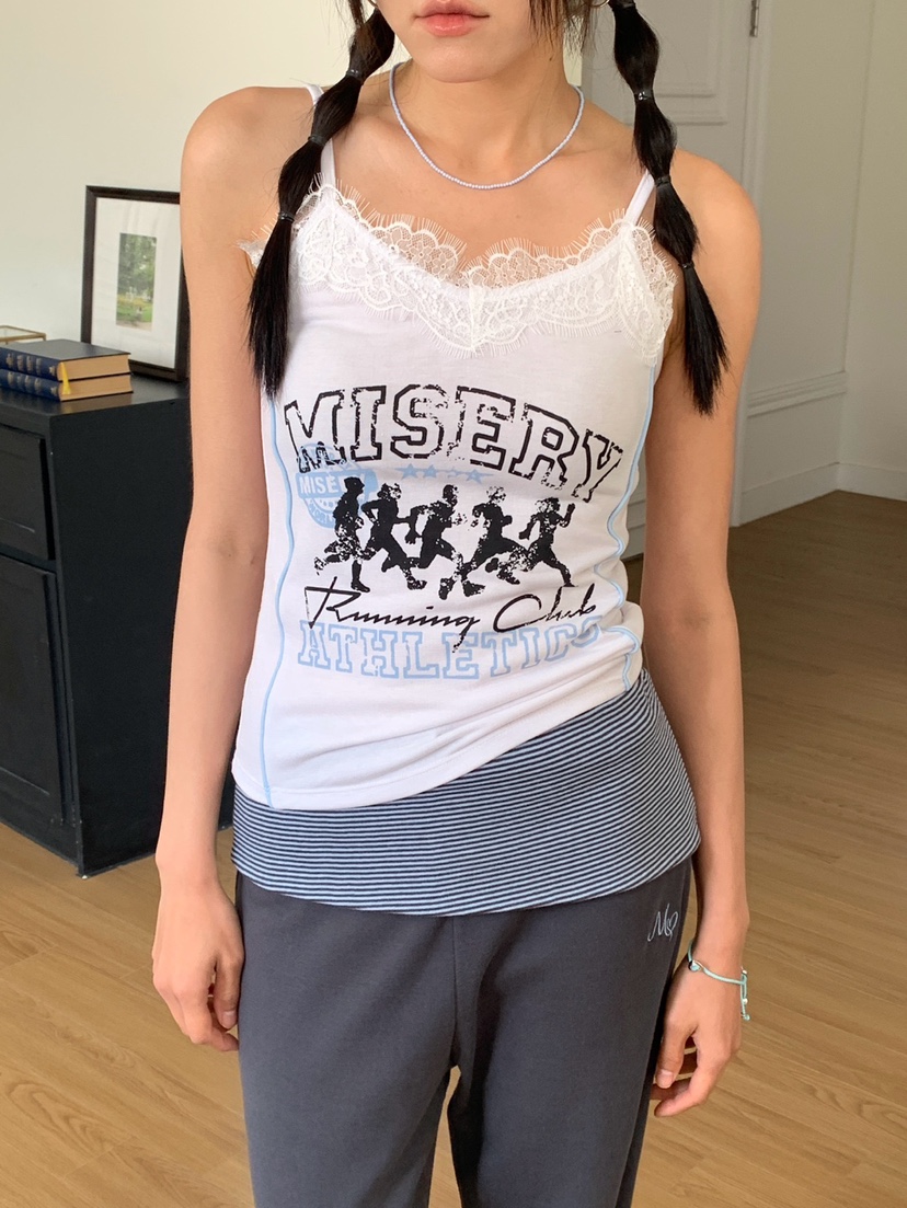 MORE THAN-P韓國直郵實拍女裝新品26夏季人氣熱賣吊帶背心MORE THAN吊帶/背心