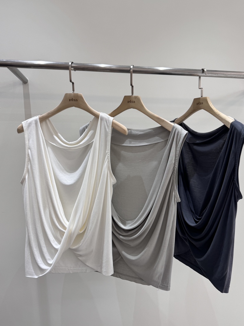 PITA/THEVERLIN韓國直郵女士新品職業吊帶背心莫代爾無袖PITA/THEVERLIN吊帶/背心