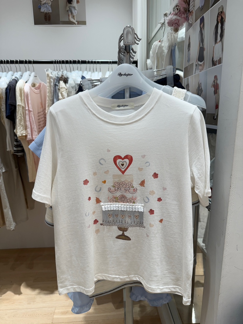 BY CHAPTER韓國直郵實拍女士新品職業26春夏推薦26夏季T恤BY ChapterT恤圖色2