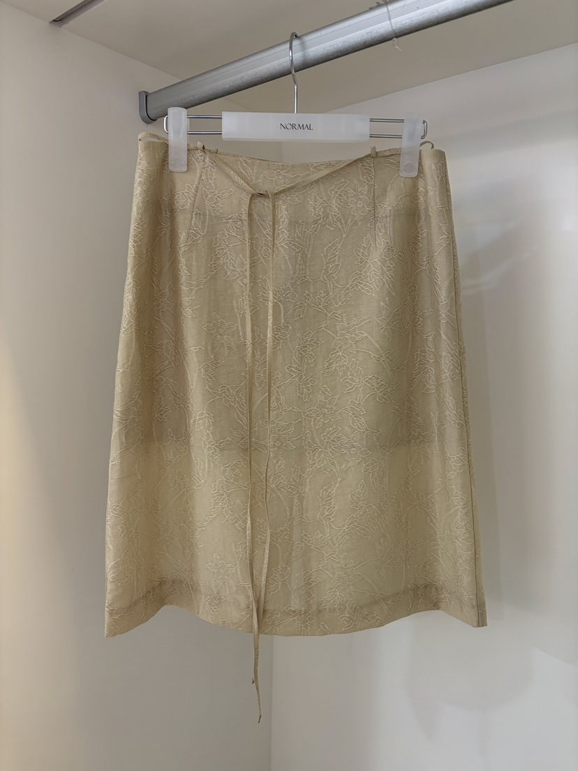 NORMAL韓國東大門代購女裝新品26夏季推薦26春夏半身裙中短裙NORMAL半身裙/中短裙圖色1