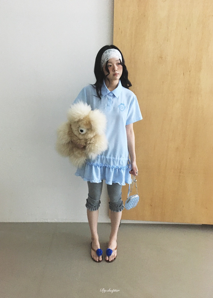BY CHAPTER韓國東大門直郵女裝新款休閑打底褲鯊魚褲緊身褲羅紋BY Chapter打底褲/鯊魚褲