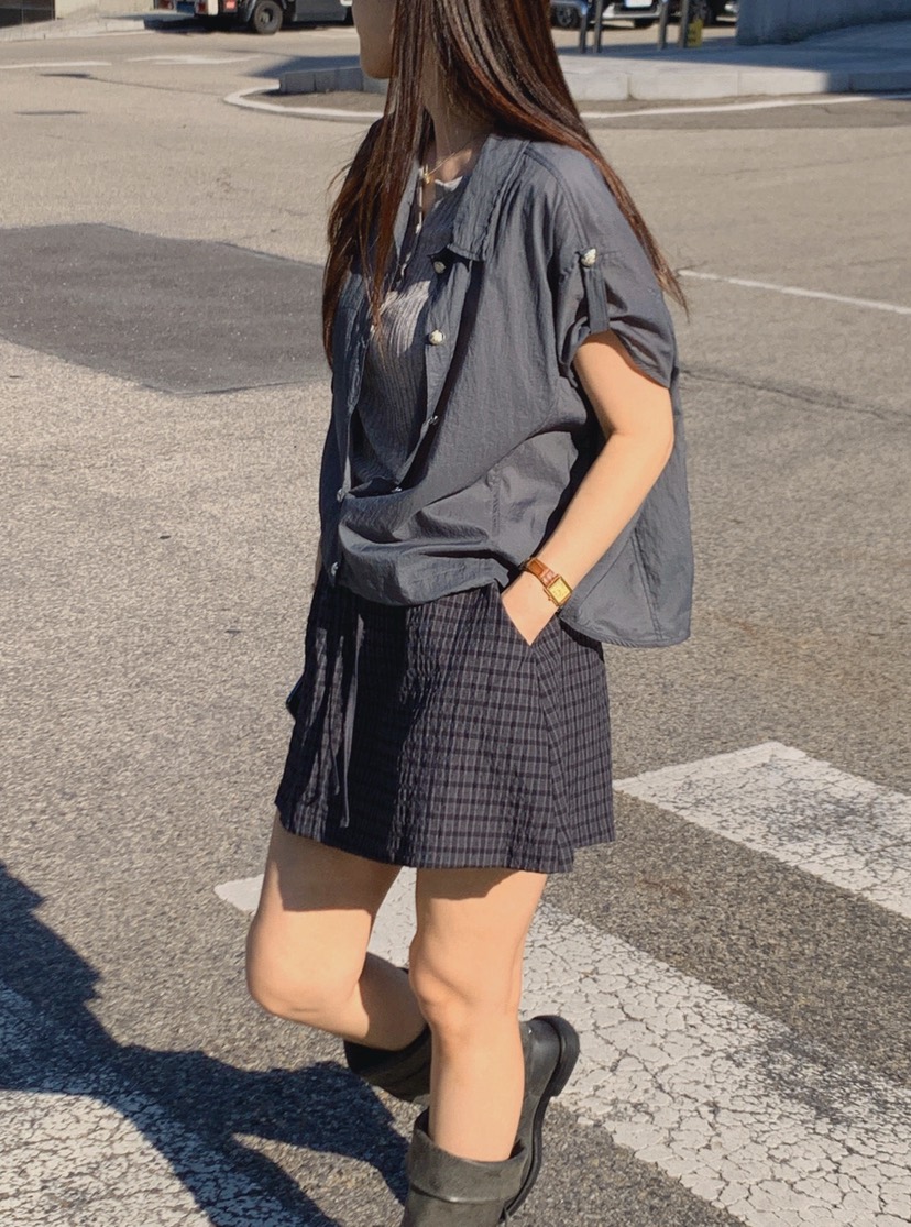 LA CREME韓國直郵女士新款26夏季時尚休閑推薦襯衫蕾絲衫LA CREME襯衫/蕾絲衫