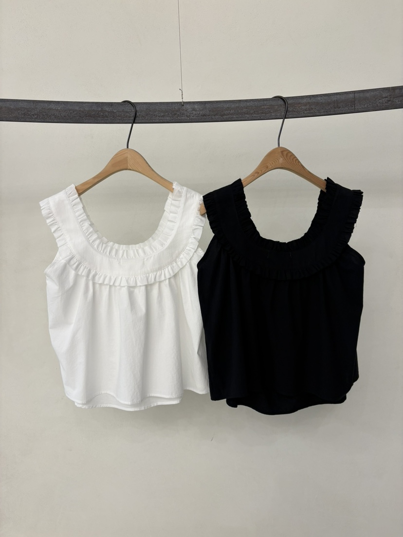 OHAO韓國直郵女士新品26春夏熱賣職業26夏季休閑吊帶背心LOHAO/HA MONG吊帶/背心