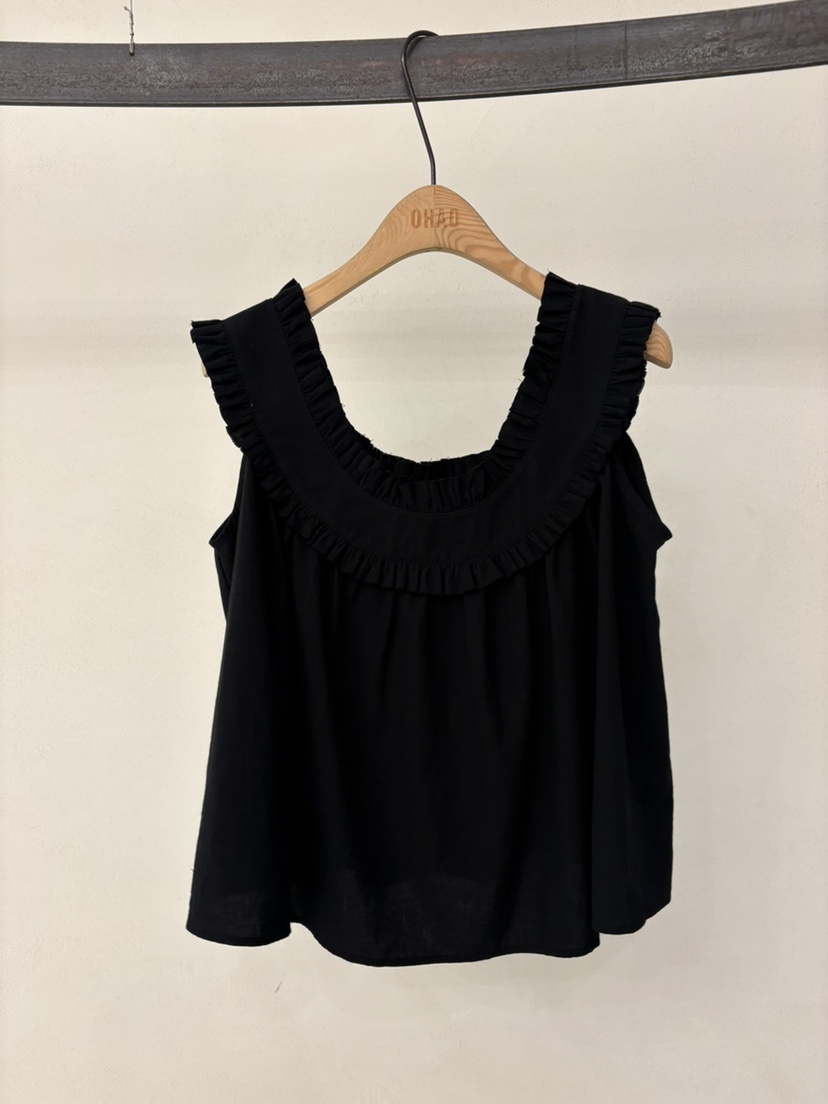 OHAO韓國直郵女士新品26春夏熱賣職業26夏季休閑吊帶背心LOHAO/HA MONG吊帶/背心圖色2