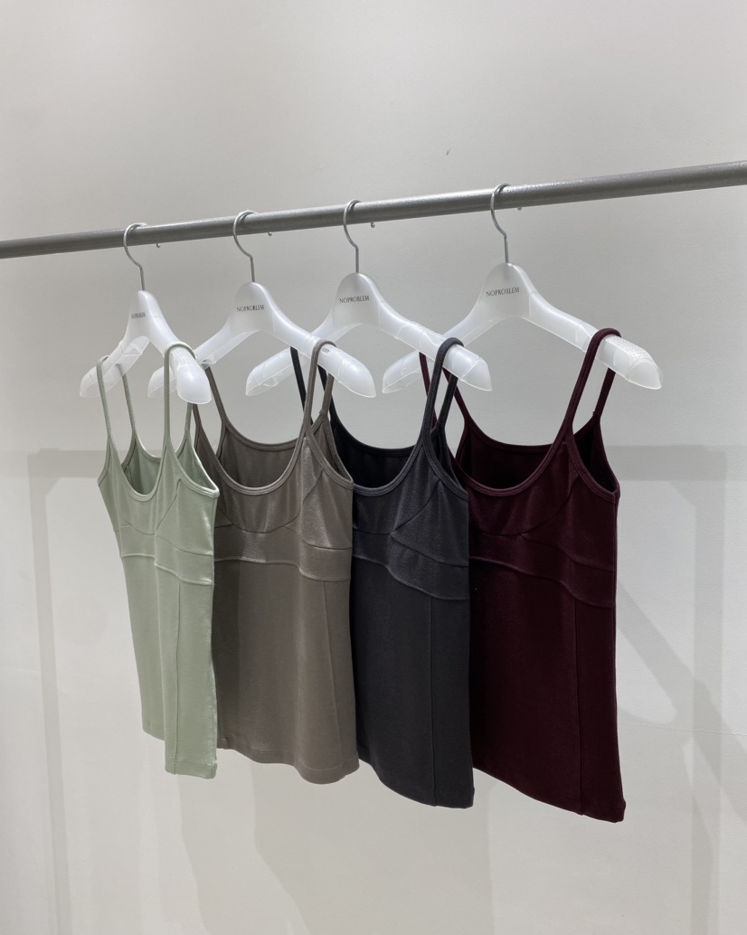 NOPROBLEM韓國東大門直郵女裝新品26夏季人氣26春夏吊帶背心NOPROBLEM吊帶/背心