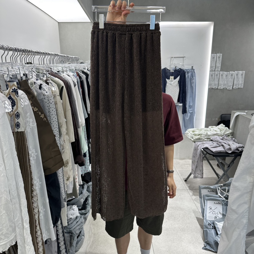 ANDE韓國直郵女士新款熱賣26春夏時尚推薦26夏季休閑休閑褲LAnde休閑褲