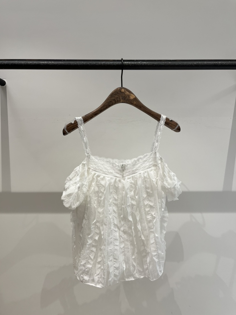 LOVE PULL韓國直郵實拍女裝新品26夏季推薦休閑襯衫蕾絲衫LLOVE PULL襯衫/蕾絲衫