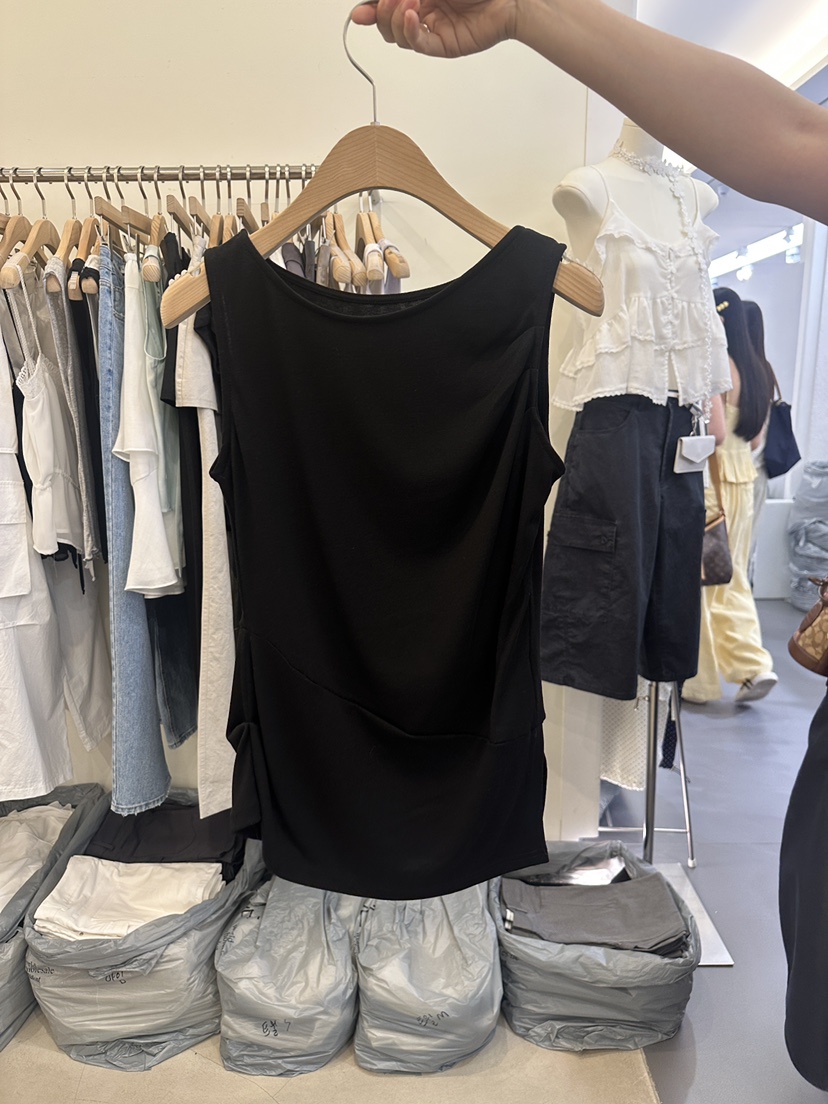 MONDAYMORING韓國東大門代購女士新品熱賣職業推薦吊帶背心MONDAYMORING吊帶/背心圖色3