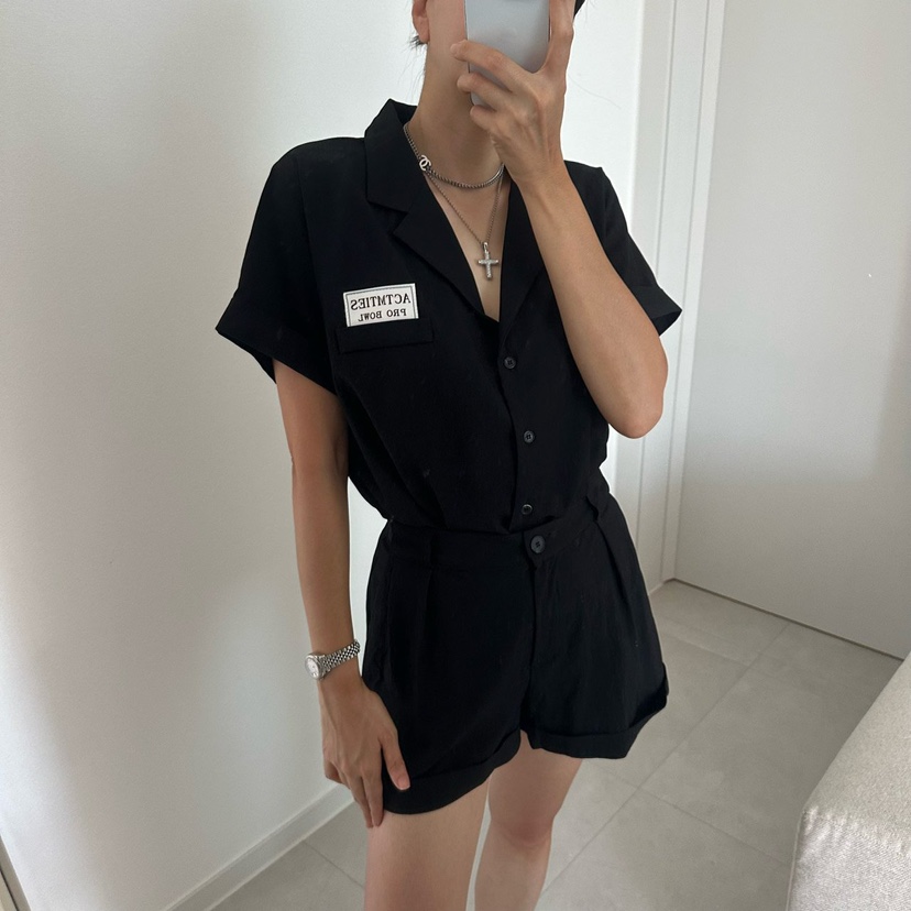 SOUIT東大門實拍韓國女裝新款熱賣人氣時尚推薦職業休閑短褲SOUIT by mabel-L短褲