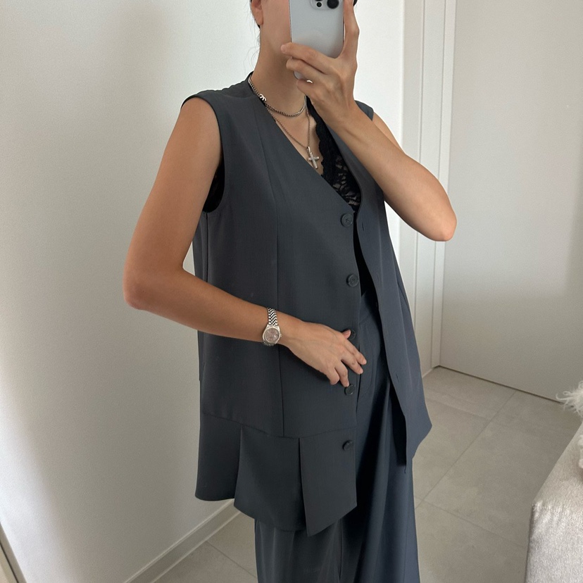 SOUIT韓國東大門代購女士新品人氣推薦26夏季連衣裙含腰繩褶裥SOUIT by mabel-L連衣裙