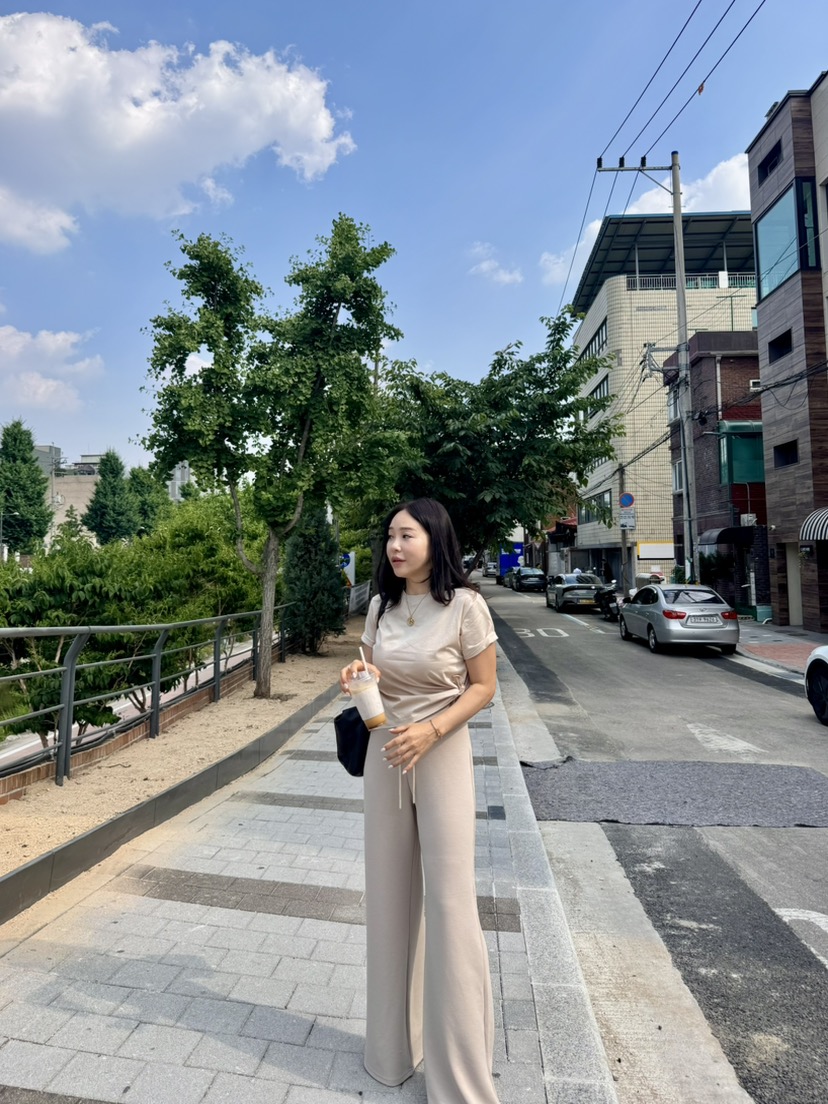 RIAH韓國直郵女士新款26春夏人氣職業時尚26夏季休閑休閑褲RIAH休閑褲