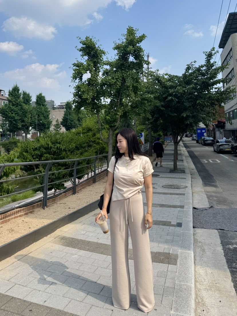 RIAH韓國直郵女士新款26春夏人氣職業時尚26夏季休閑休閑褲RIAH休閑褲