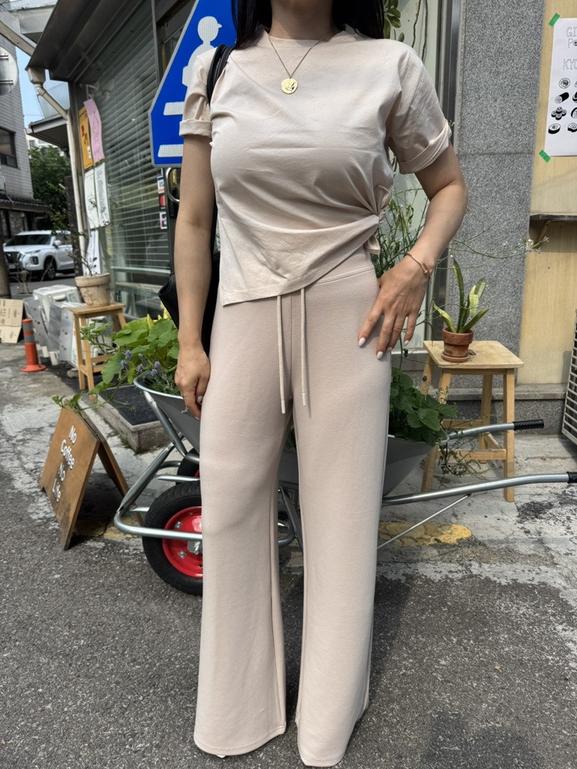 RIAH韓國直郵女士新款26春夏人氣職業時尚26夏季休閑休閑褲RIAH休閑褲