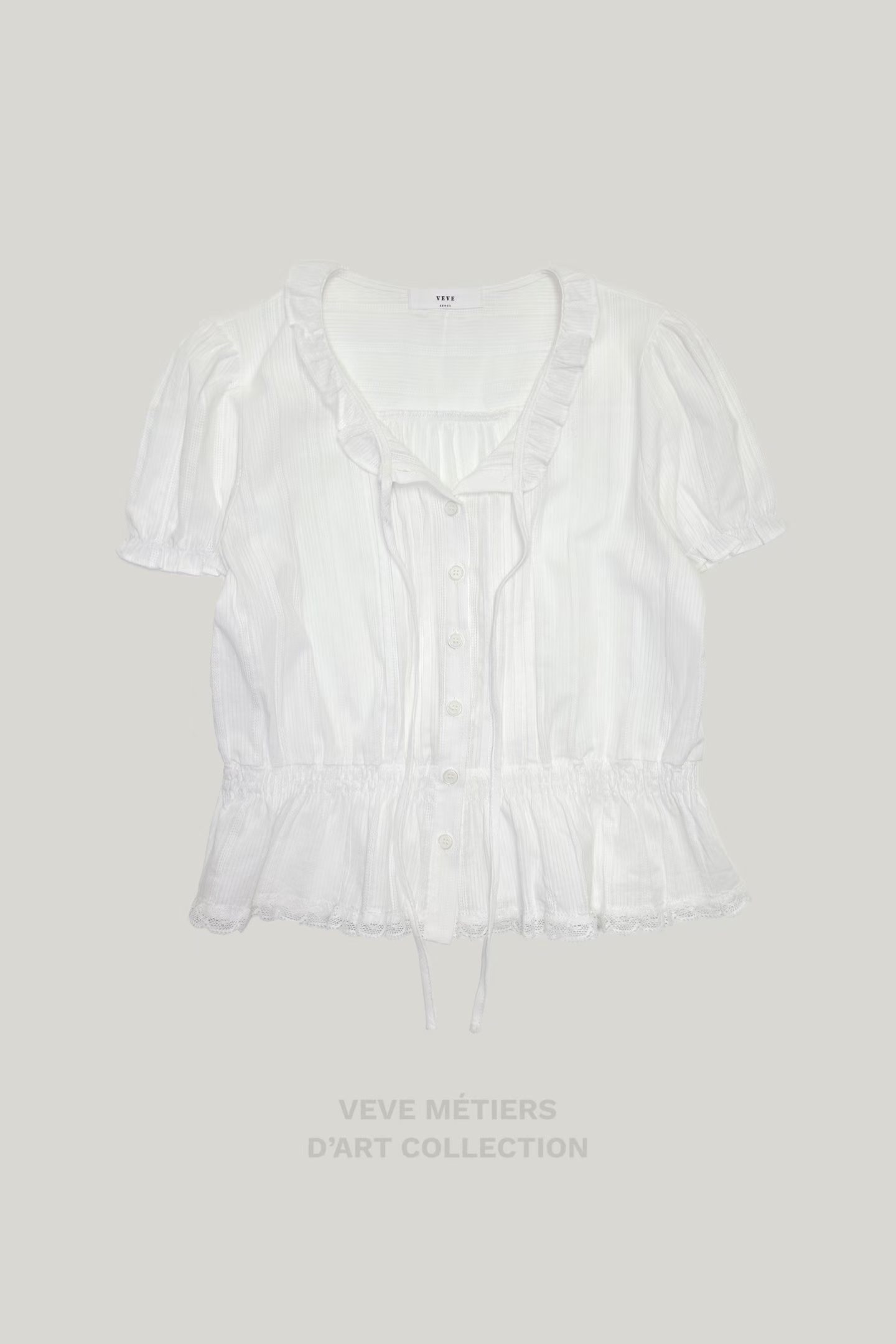 VEVE韓國直郵實拍女士新款時尚26春夏人氣26夏季襯衫蕾絲衫LVEVE襯衫/蕾絲衫圖色1