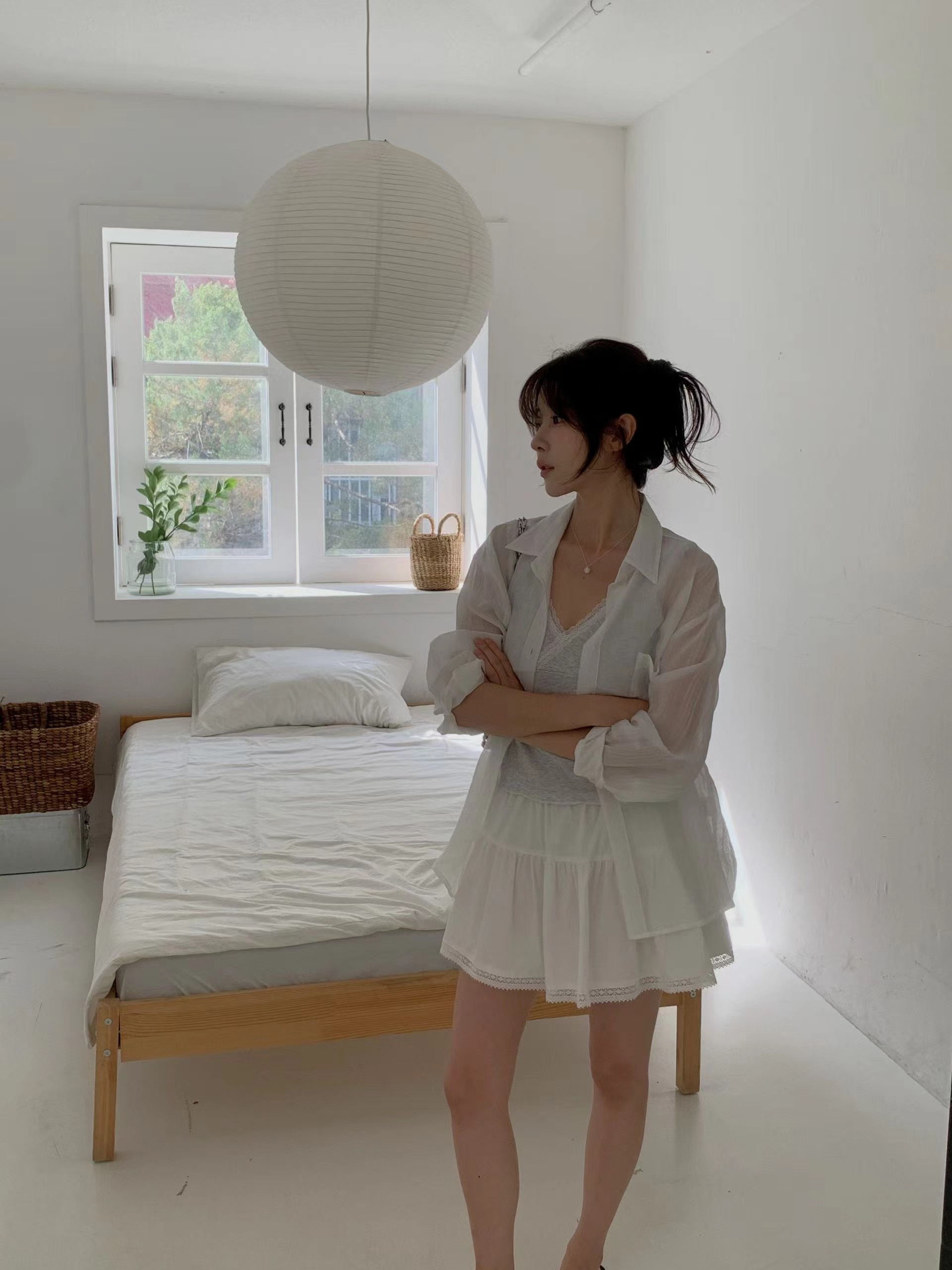 MIELLE-미엘르-OT韓國代購女裝新款熱賣26春夏襯衫蕾絲衫MIELLE-2件起襯衫/蕾絲衫圖色3