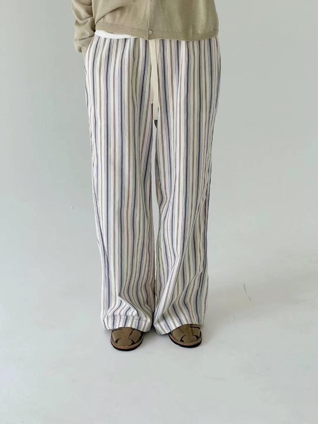 BOUNDARY東大門實拍韓國女裝新品26春夏職業推薦休閑休閑褲BOUNDARY休閑褲