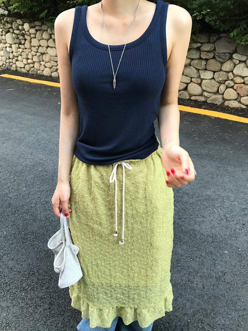 ESCHER韓國直郵女裝新款職業熱賣休閑時尚26春夏吊帶背心ESCHER吊帶/背心圖色3