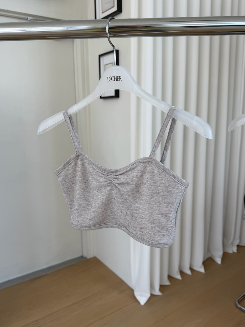 ESCHER韓國直郵女裝新品26春夏人氣26夏季職業休閑吊帶背心ESCHER吊帶/背心圖色2