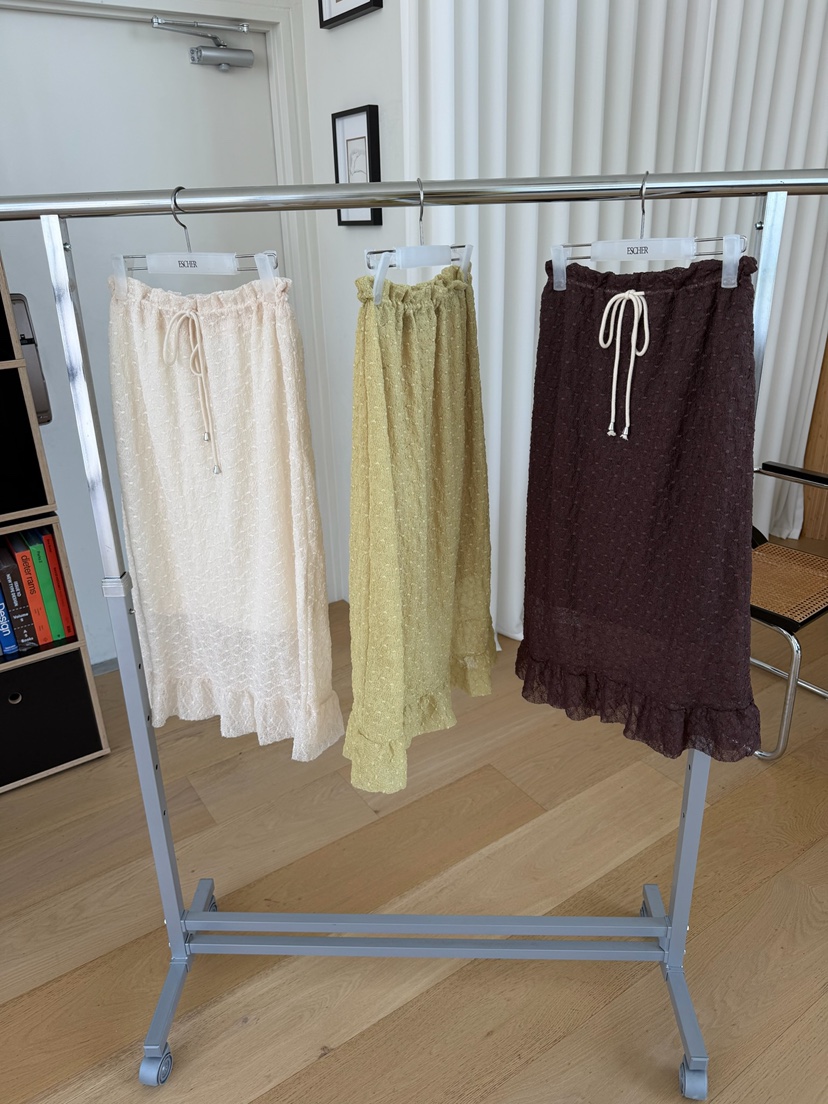 ESCHER韓國東大門代購女裝新品人氣職業26春夏半身裙中短裙ESCHER半身裙/中短裙