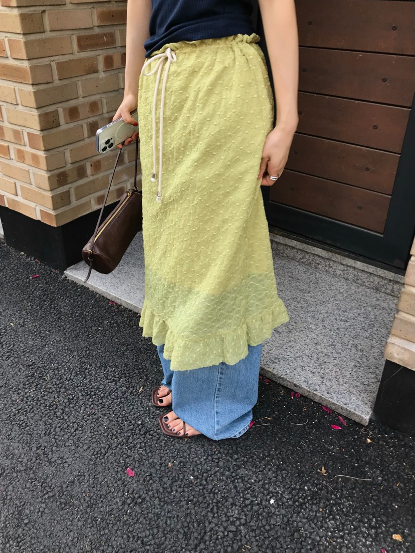 ESCHER韓國東大門代購女裝新品人氣職業26春夏半身裙中短裙ESCHER半身裙/中短裙