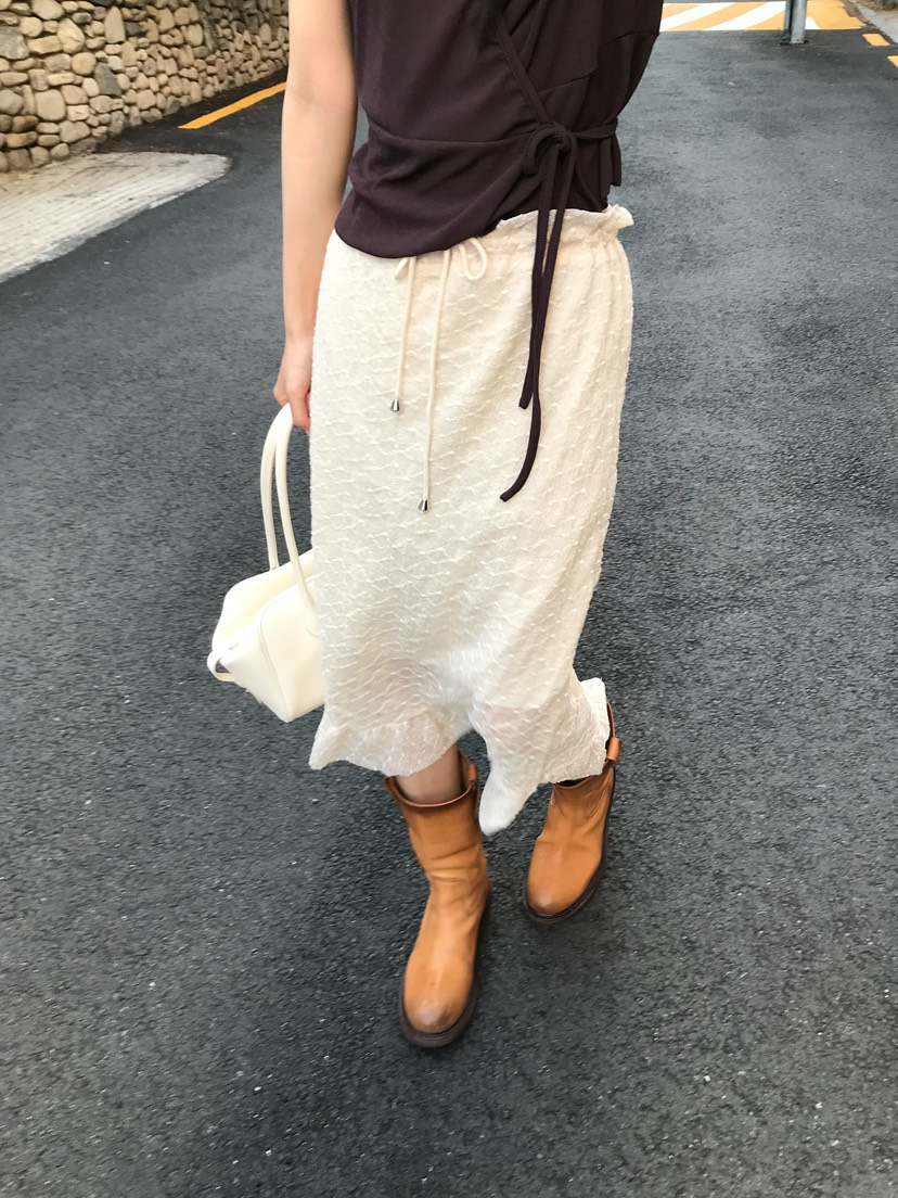 ESCHER韓國東大門代購女裝新品人氣職業26春夏半身裙中短裙ESCHER半身裙/中短裙