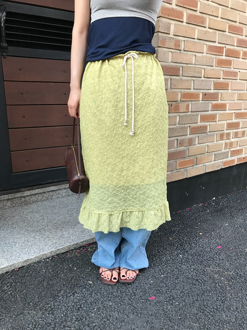 ESCHER韓國東大門代購女裝新品人氣職業26春夏半身裙中短裙ESCHER半身裙/中短裙圖色3