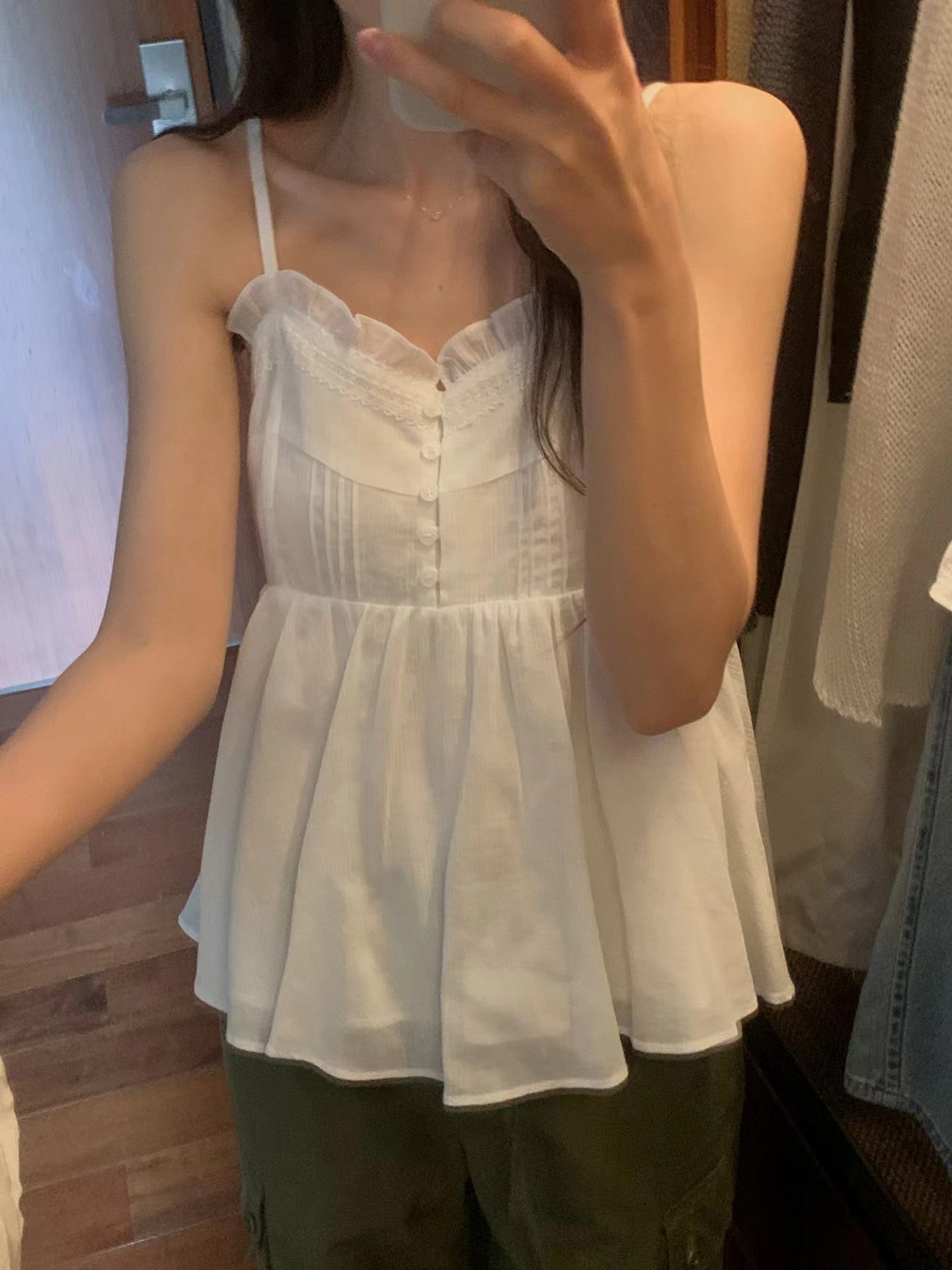 MIELLE-미엘르-OT韓國直郵女裝新品休閑26春夏吊帶背心MIELLE-2件起吊帶/背心