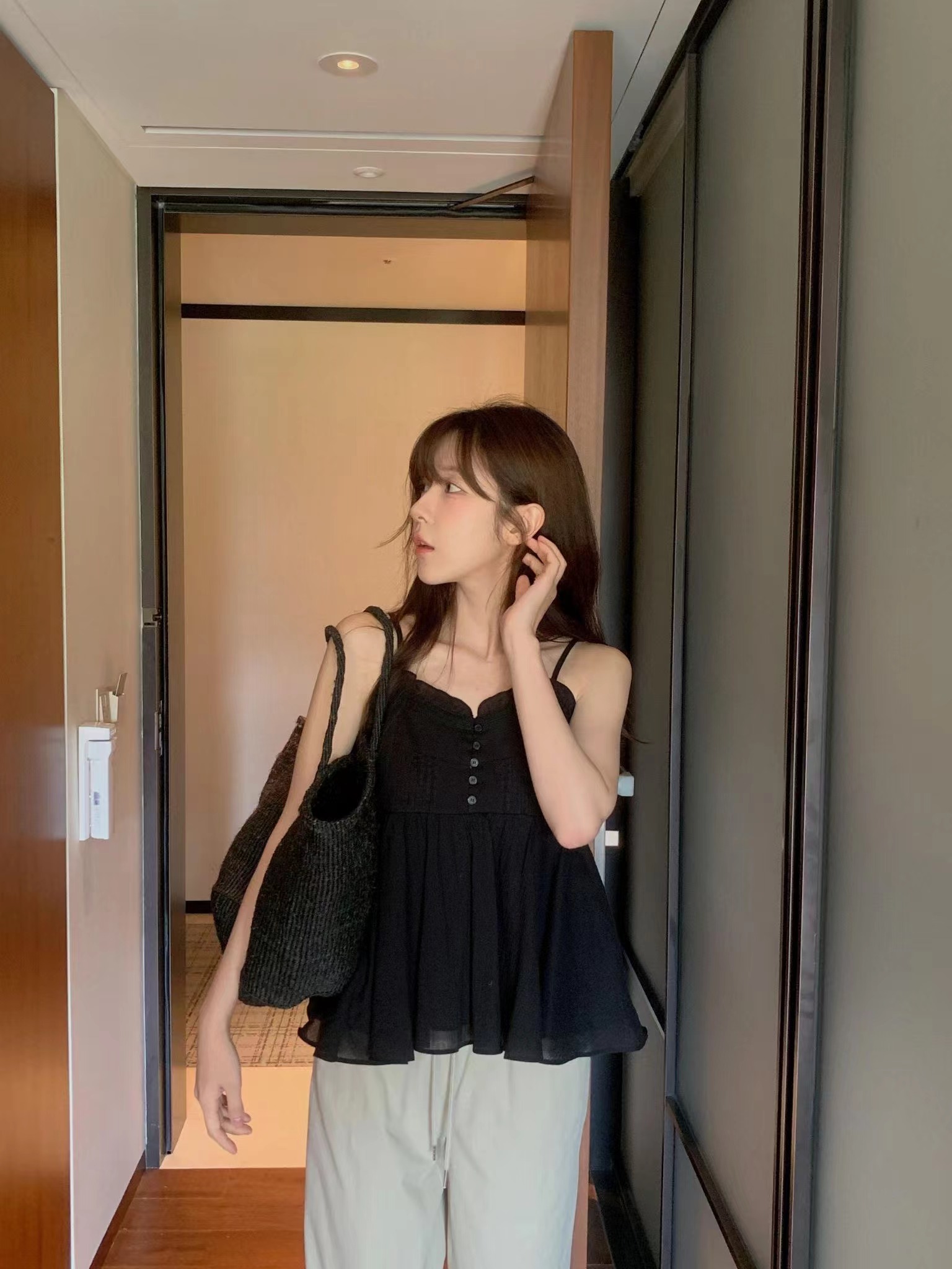 MIELLE-미엘르-OT韓國直郵女裝新品休閑26春夏吊帶背心MIELLE-2件起吊帶/背心