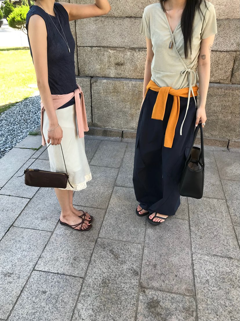 ESCHER韓國直郵女士新款26夏季推薦職業熱賣休閑人氣T恤LESCHERT恤