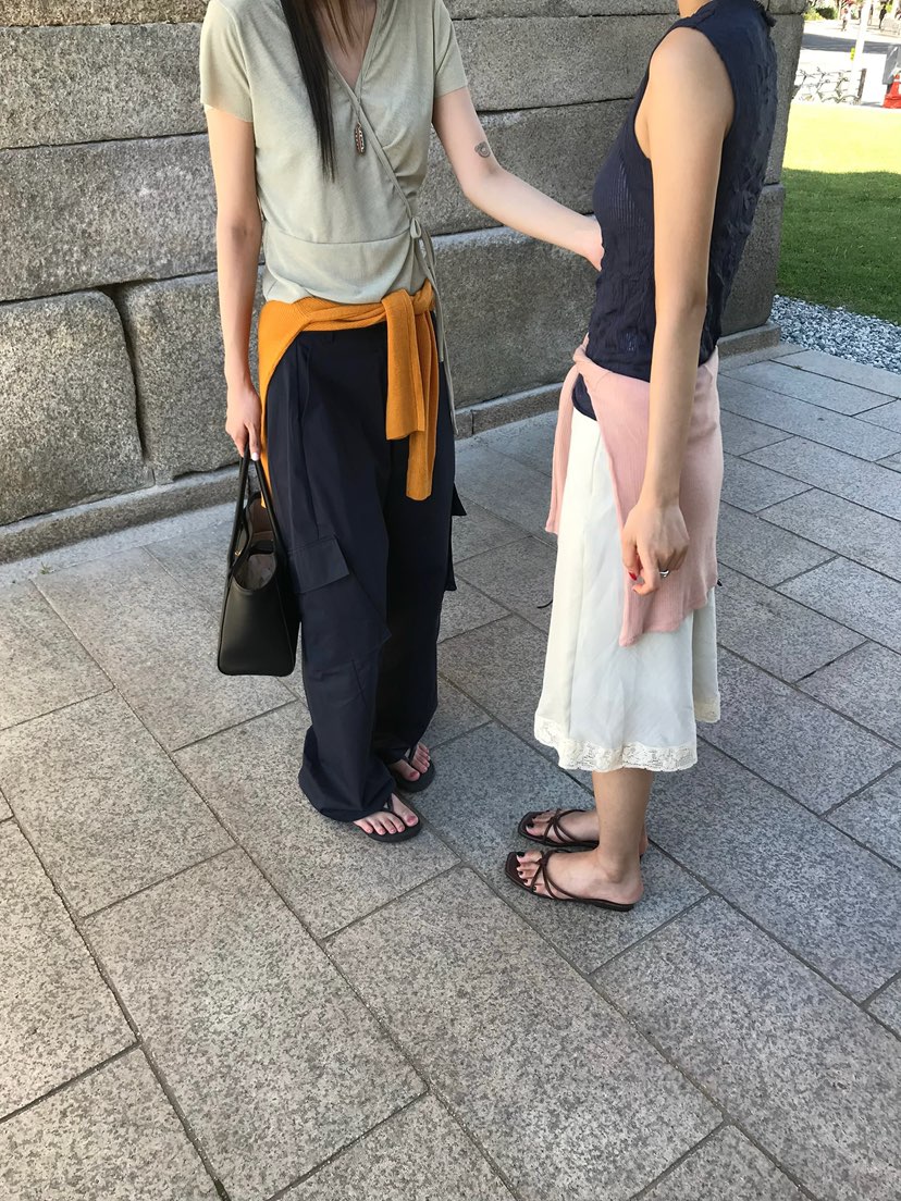 ESCHER韓國直郵女士新款26夏季推薦職業熱賣休閑人氣T恤LESCHERT恤