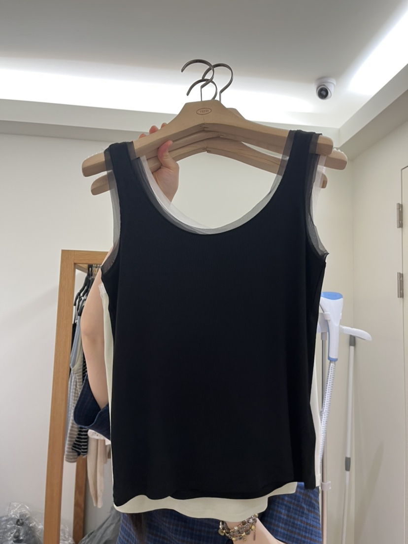 TIZZI韓國東大門直郵女士新品時尚休閑26春夏推薦吊帶背心TIZZI吊帶/背心圖色3